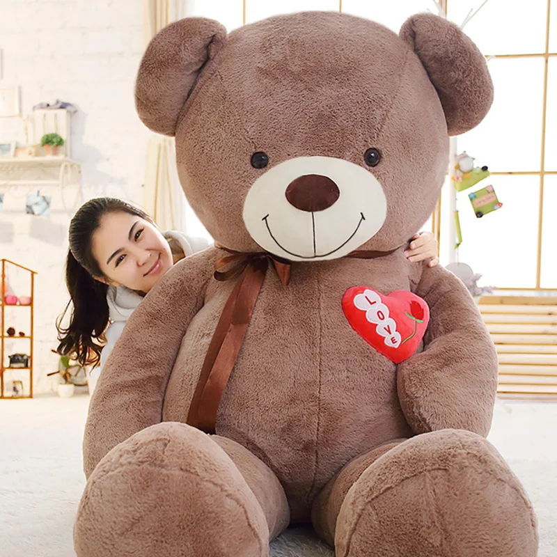 1PC 75/90/110cm Large Teddy Bear Plush Toy Lovely Huge Stuffed Soft Bear Wear Bowknot Bear Kids Toy Birthday Gift For Girlfriend
1PC 75/90/110cm Large Teddy Bear Plush Toy Lovely Huge Stuffed Soft Bear Wear Bowknot Bear Kids Toy Birthday Gift For Girlfriend