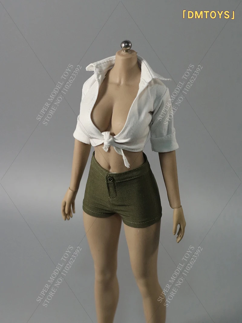 In Stock DMTOYS1/6 Scale Female Soldier Clothes Casual Fashion White Slim Strap Up shirt For 12-inches Action Figure Model Doll
In Stock DMTOYS1/6 Scale Female Soldier Clothes Casual Fashion White Slim Strap Up shirt For 12-inches Action Figure Model Doll