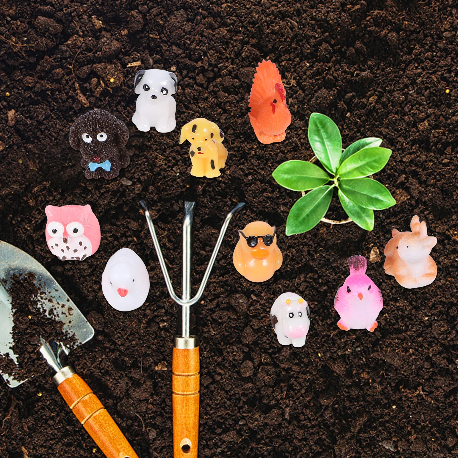 50pcs Accessories Cartoon Micro Landscape Resin Decor Garden Ornament Desktop Diy Accessories Miniature Statue
50pcs Accessories Cartoon Micro Landscape Resin Decor Garden Ornament Desktop Diy Accessories Miniature Statue