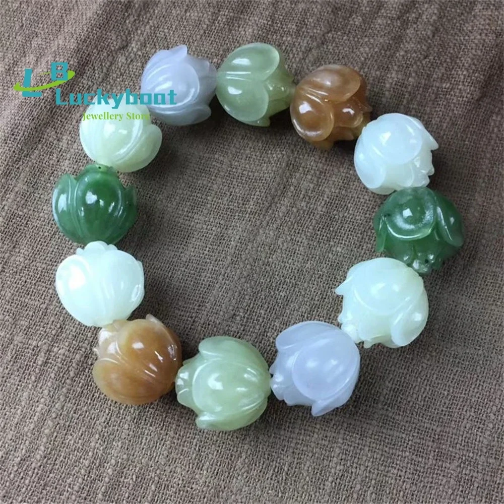 Женский браслет Xinjiang Hetian Jade Duobao Цвет Лотос Ювелирные аксессуары ручной работы
Женский браслет Xinjiang Hetian Jade Duobao Цвет Лотос Ювелирные аксессуары ручной работы