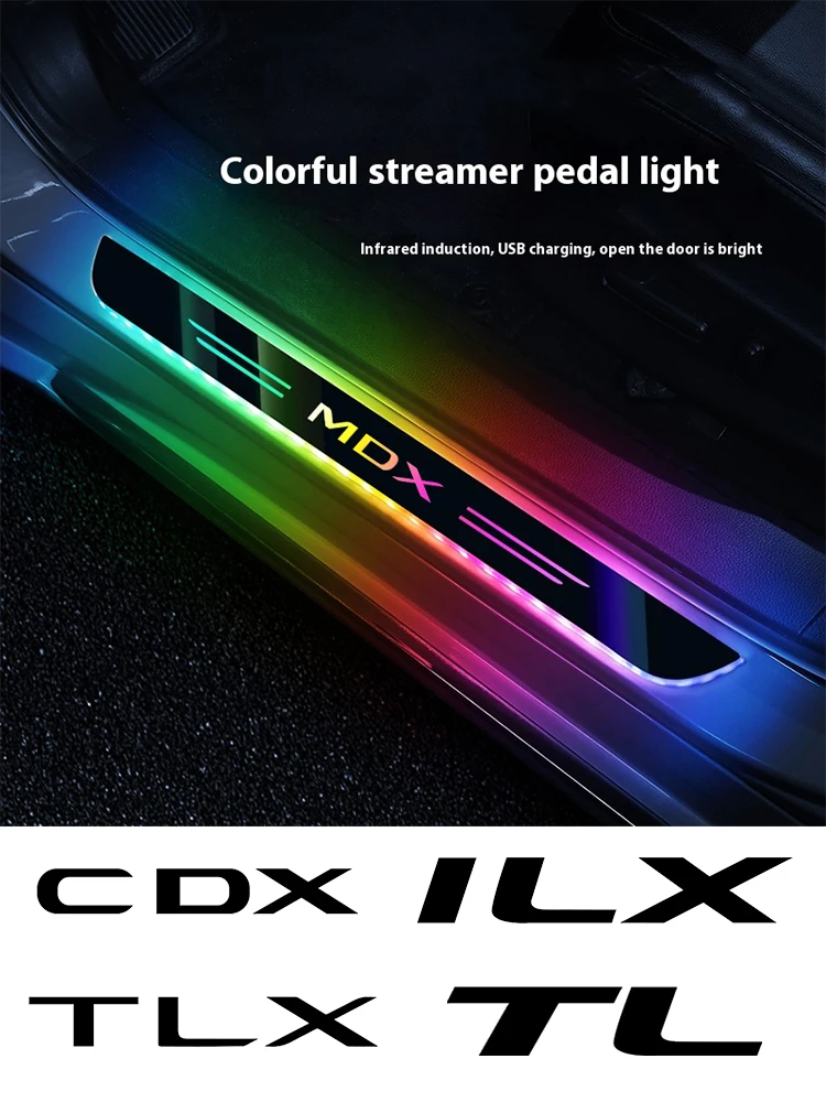 Car LED Wireless Threshold Light For Acura CDX ILX MDX NSX RDX RL RLX TL TLX TLX-L TSX ZDX Automobile Interior Accessories
Car LED Wireless Threshold Light For Acura CDX ILX MDX NSX RDX RL RLX TL TLX TLX-L TSX ZDX Automobile Interior Accessories