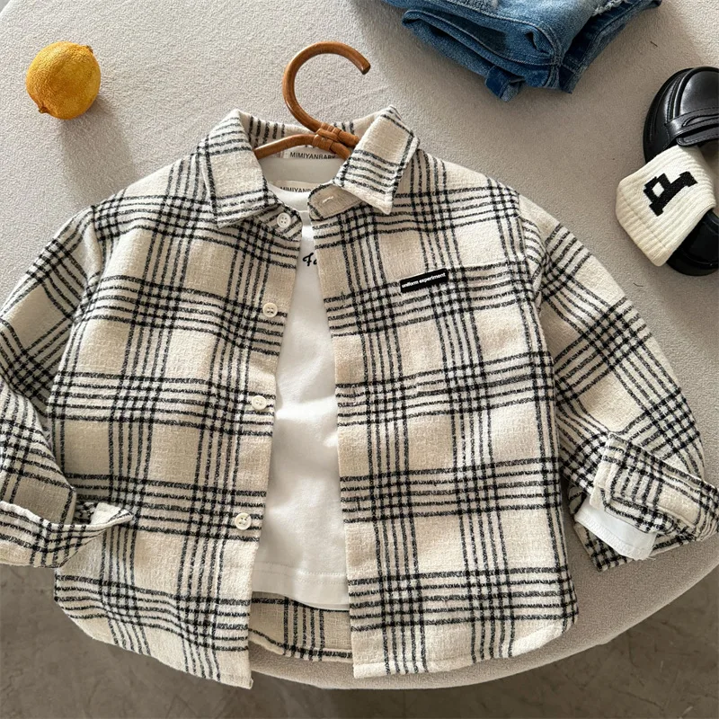 Children's Shirts 2026 Spring New Arrivals Boys' and Girls' Plaid Shirts Baby Versatile Shirts and Jackets
Children's Shirts 2026 Spring New Arrivals Boys' and Girls' Plaid Shirts Baby Versatile Shirts and Jackets