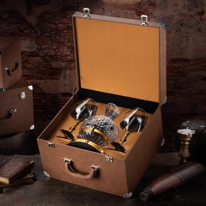 goblet light luxury high-end gift box decanter wine set
goblet light luxury high-end gift box decanter wine set