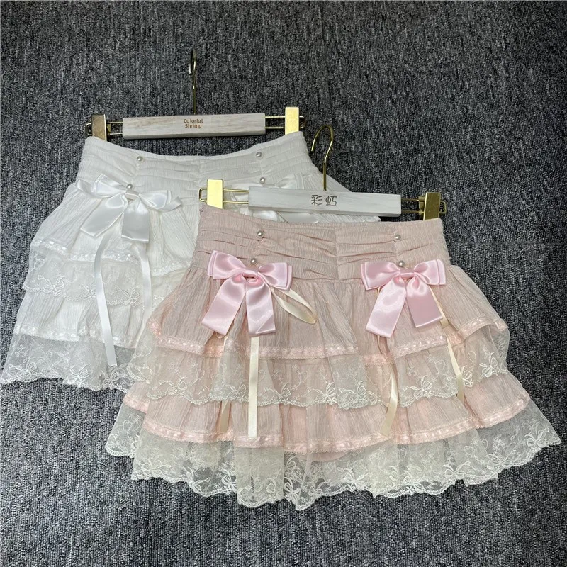 Новая женская повседневная юбка-трапеция с высокой талией, многослойная, с кружевной отделкой и декоративными узлами, не просвечивающая, весенняя коллекция
Новая женская повседневная юбка-трапеция с высокой талией, многослойная, с кружевной отделкой и декоративными узлами, не просвечивающая, весенняя коллекция