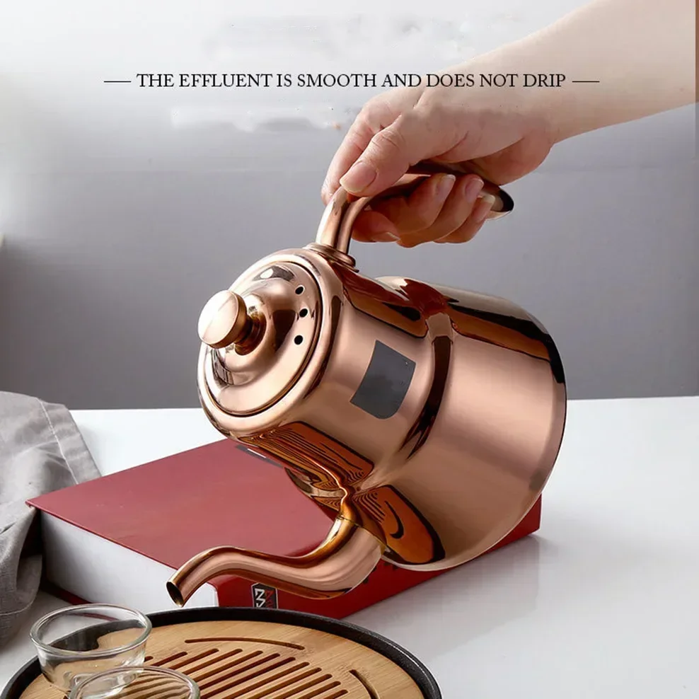 1.5L/2.0L Stainless Steel Teapot Restaurant Household Tea Infuser With Tea Strainer Kettle For Induction Cooker Flower Tea Pot
1.5L/2.0L Stainless Steel Teapot Restaurant Household Tea Infuser With Tea Strainer Kettle For Induction Cooker Flower Tea Pot