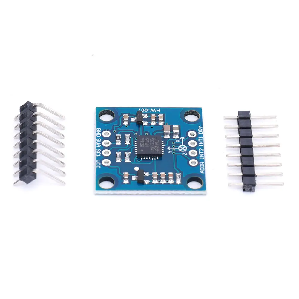 GY-51 LSM303 LSM303D LSM303DLH Triaxial Acceleration Module 3-5V IIC 3 Axis Magnetometer Module for Arduino
GY-51 LSM303 LSM303D LSM303DLH Triaxial Acceleration Module 3-5V IIC 3 Axis Magnetometer Module for Arduino