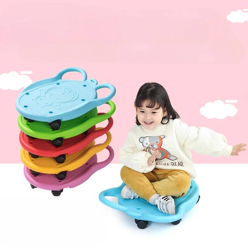 Outdoor Toys Sensory Training Equipment Six-wheeled Scooter Games for Kids Fitness Balance Board Outside Training Toy Skateboard
Outdoor Toys Sensory Training Equipment Six-wheeled Scooter Games for Kids Fitness Balance Board Outside Training Toy Skateboard
