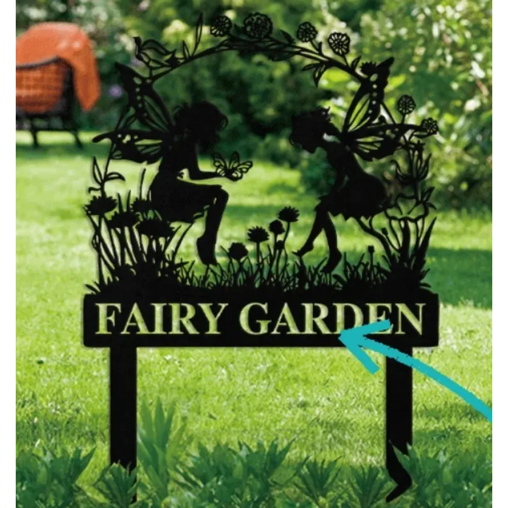 Эксклюзивная табличка Fairy Garden на заказ. Классический столб - установленный кол. Идеальный садовый декор и подарок садовнику.
Эксклюзивная табличка Fairy Garden на заказ. Классический столб - установленный кол. Идеальный садовый декор и подарок садовнику.