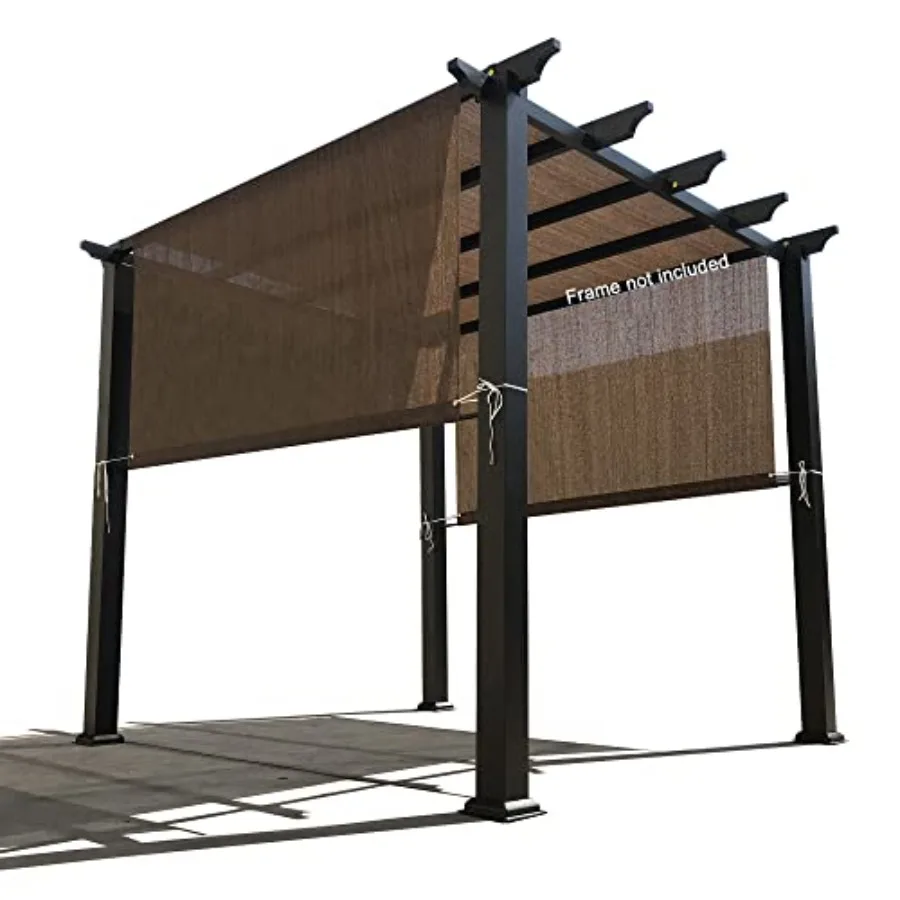 Custom HDPE Permeable Canopy Sun Shade Cover Replacement with Rod Pockets for Pergola 12' x 8
Custom HDPE Permeable Canopy Sun Shade Cover Replacement with Rod Pockets for Pergola 12' x 8