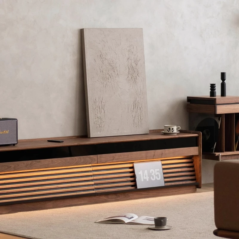 TV cabinet, black walnut, solid wood, wabi-sabi, wind, vintage, minimalist floor-to-ceiling, lamp, coffee table, combination
TV cabinet, black walnut, solid wood, wabi-sabi, wind, vintage, minimalist floor-to-ceiling, lamp, coffee table, combination