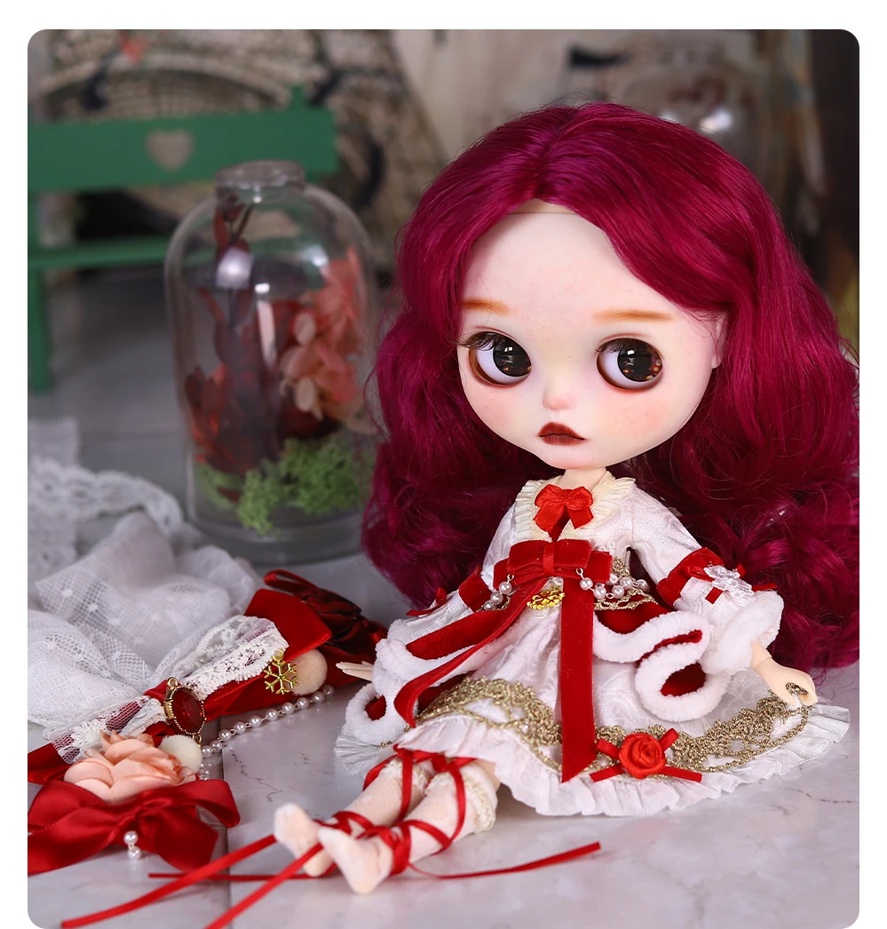 Neo Blythe Doll Festive Christmas Costume 5 Neo Blythe Doll Festive Christmas Costume 5