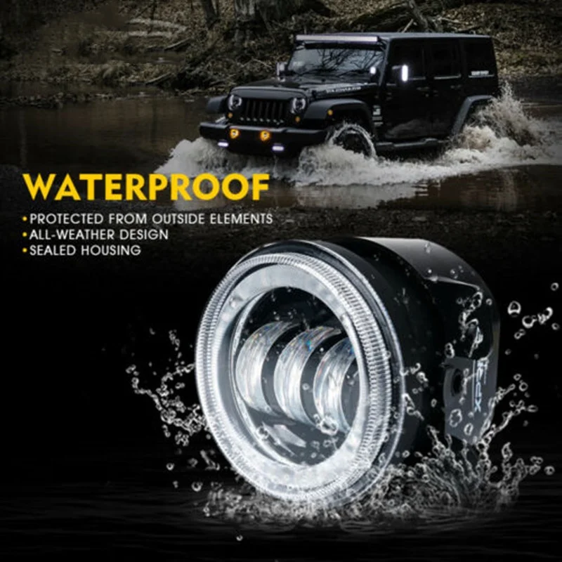 JEEP Wrangler подходит для 4-дюймовых светодиодных противотуманных фар мощностью 30 Вт с апертурой и модифицированных фар мотоцикла Harley-Davidson.
JEEP Wrangler подходит для 4-дюймовых светодиодных противотуманных фар мощностью 30 Вт с апертурой и модифицированных фар мотоцикла Harley-Davidson.