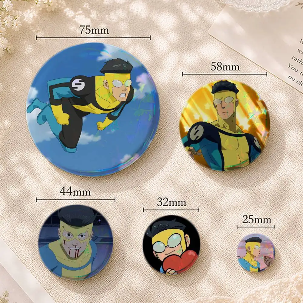 Invincible M-Mark Button Pins Backpack Clothing Decor Brooch Badge Jewelry Gifts for Kids
Invincible M-Mark Button Pins Backpack Clothing Decor Brooch Badge Jewelry Gifts for Kids