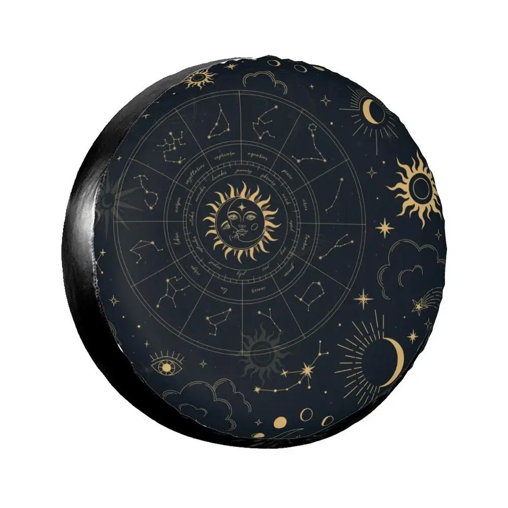 Magic Constellations Солнце и Луна, пылезащитный чехол для автомобильных шин, внедорожник, грузовик, дорожный прицеп, водонепроницаемые шины 14 дюймов, 15 дюймов, 16 дюймов, 17 дюймов, чехол для запасного колеса
Magic Constellations Солнце и Луна, пылезащитный чехол для автомобильных шин, внедорожник, грузовик, дорожный прицеп, водонепроницаемые шины 14 дюймов, 15 дюймов, 16 дюймов, 17 дюймов, чехол для запасного колеса