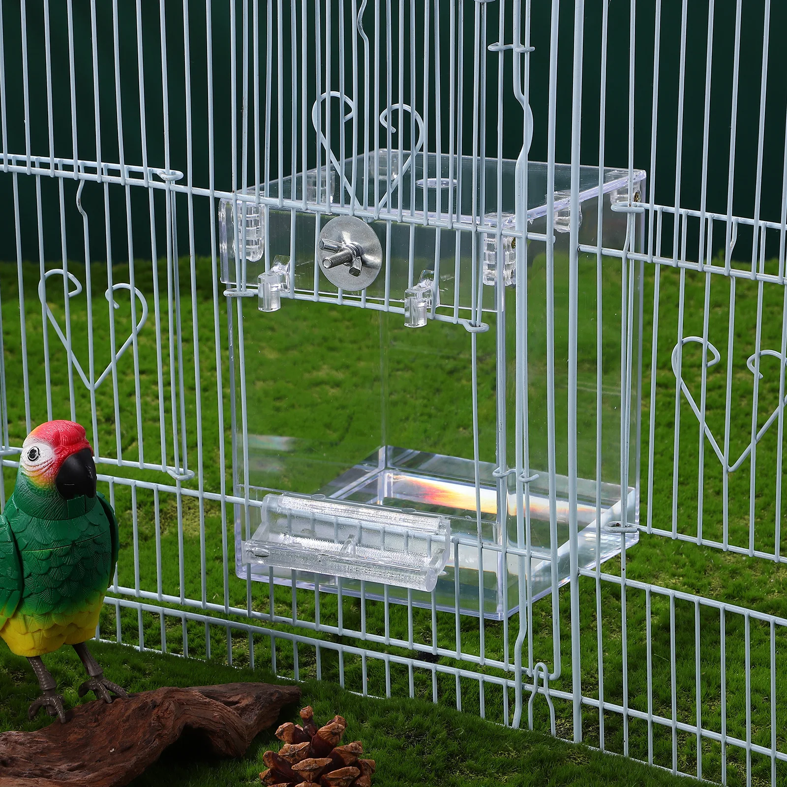 Large Detachable Acrylic Cage Birds Bath For Bird Cage Bathtub for Birds Bathing Bird Shower Parrot Box Pet Supplies 
Large Detachable Acrylic Cage Birds Bath For Bird Cage Bathtub for Birds Bathing Bird Shower Parrot Box Pet Supplies
