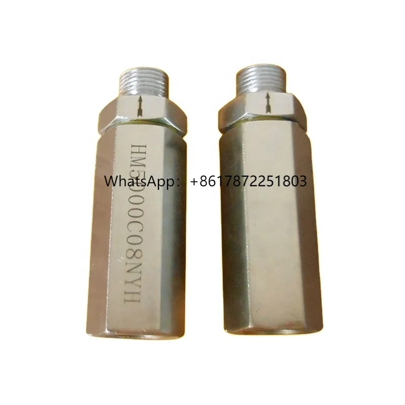 Replacement HM5000C08NYH Straight-through Fuel Filter Stainless Steel Tube Filter
Replacement HM5000C08NYH Straight-through Fuel Filter Stainless Steel Tube Filter