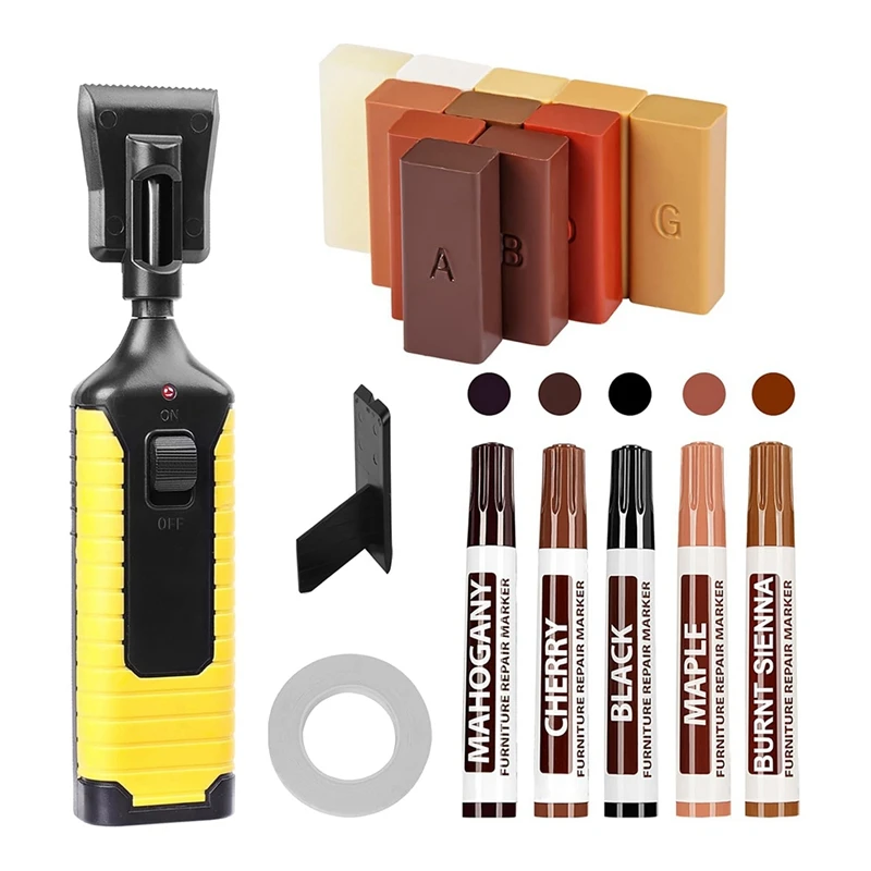 LJL-Floor Repair Kit,Laminate Hardwood Vinyl Floor Repair Kit With Heat Pen DIY Manual Floor Furniture Touch Up Marker
LJL-Floor Repair Kit,Laminate Hardwood Vinyl Floor Repair Kit With Heat Pen DIY Manual Floor Furniture Touch Up Marker