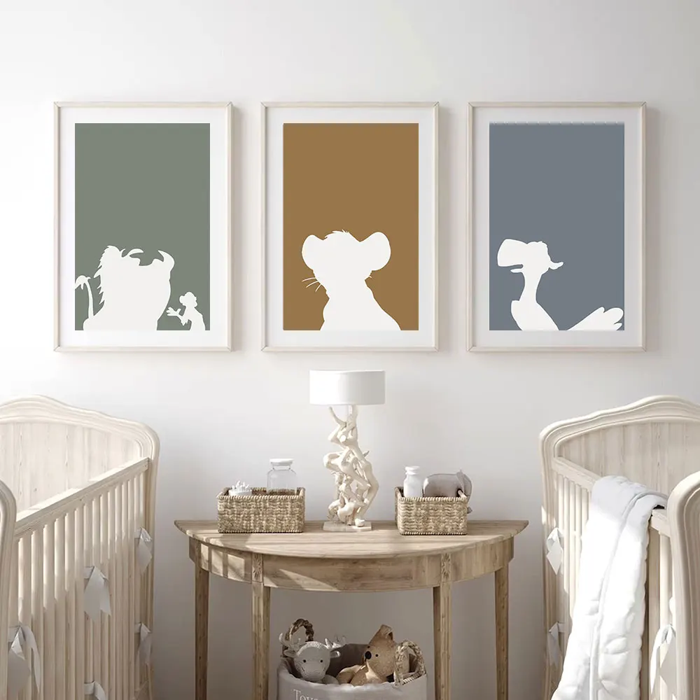 Disney Lion King Boho Posters and Prints Movie Animal Safari Simba Canvas Paintings on the Wall Art Picture Home Room Decoration
Disney Lion King Boho Posters and Prints Movie Animal Safari Simba Canvas Paintings on the Wall Art Picture Home Room Decoration