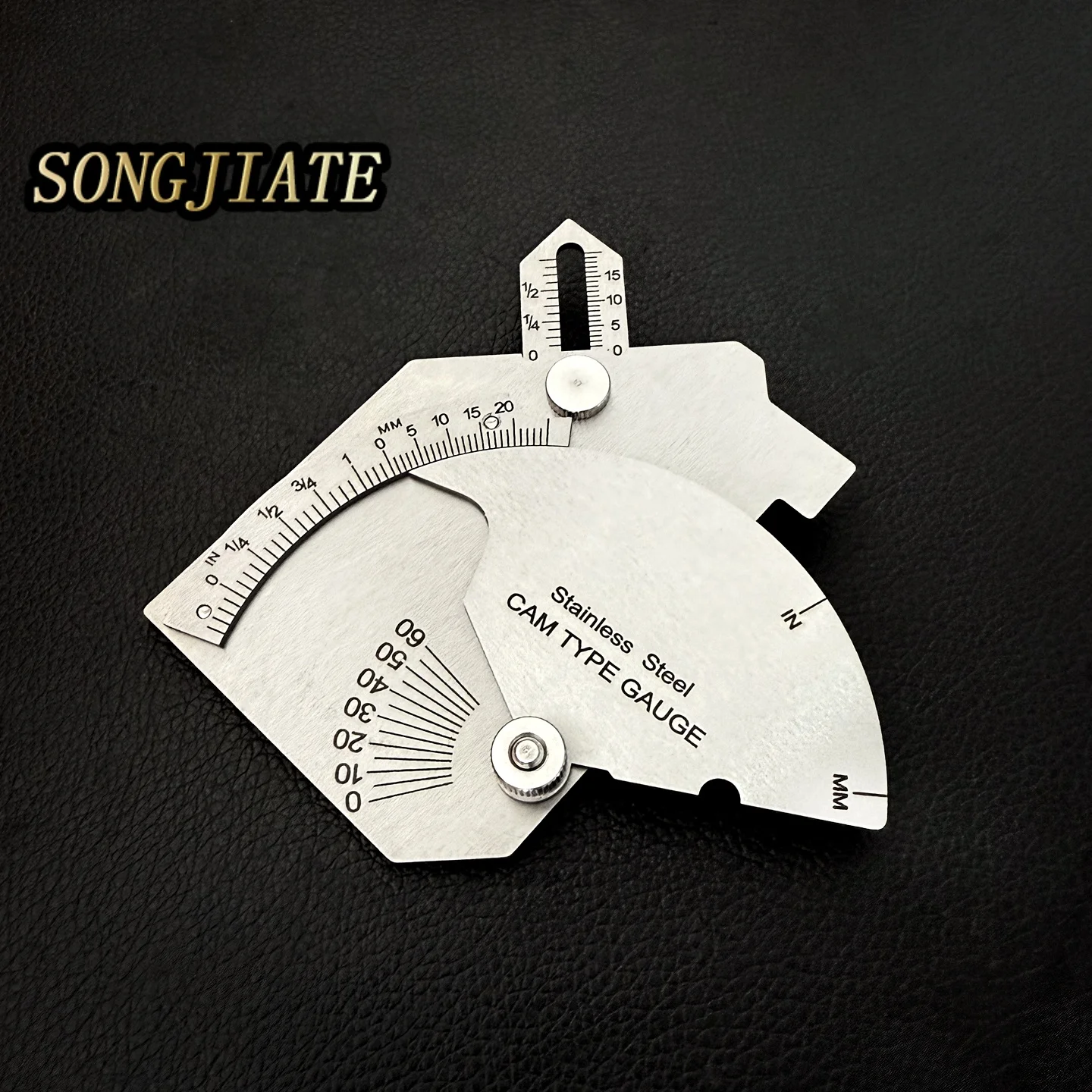 SONGJIATE MG-8 Weld Gauge Seam Inspection Ruler Bridge CAM Ruler Degree Angle Welding Gage Stainless Steel Welding Measure Tool
SONGJIATE MG-8 Weld Gauge Seam Inspection Ruler Bridge CAM Ruler Degree Angle Welding Gage Stainless Steel Welding Measure Tool