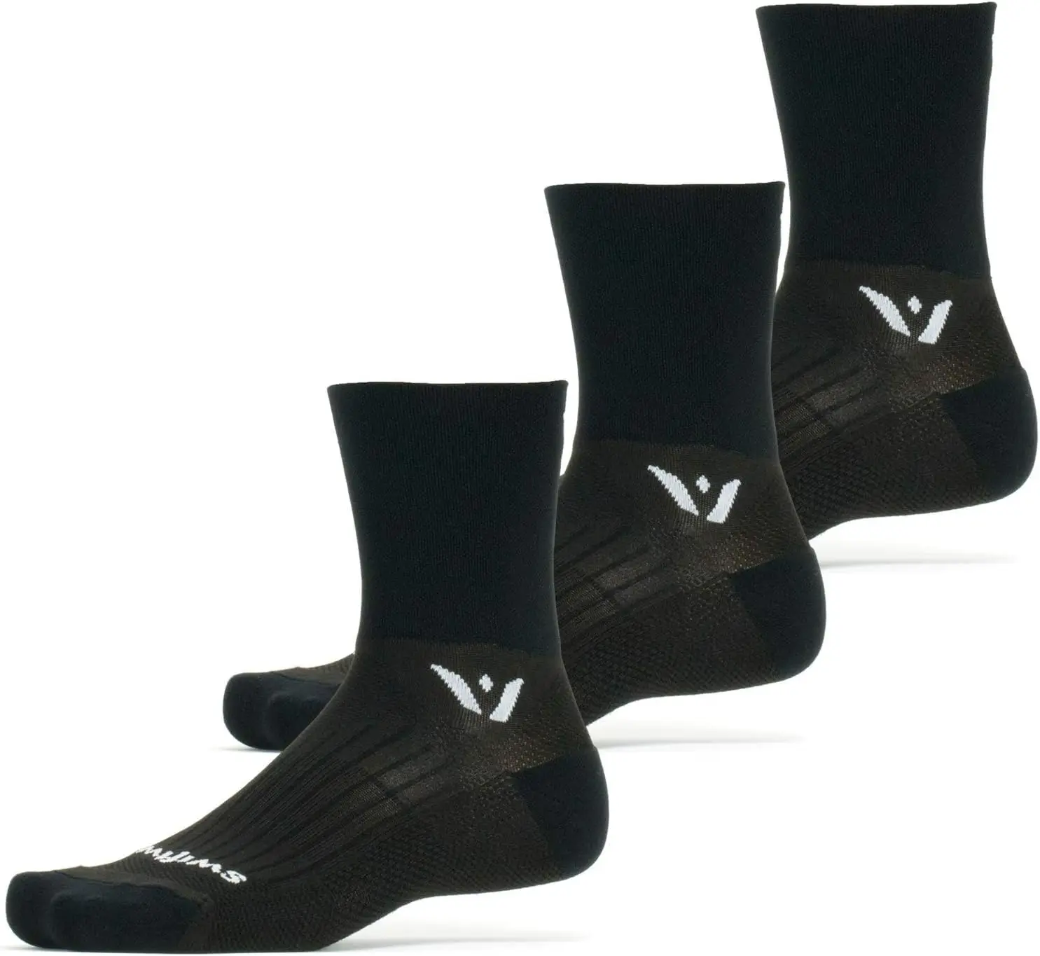 High-Performance Quarter Crew Socks for Trail Running & Cycling, Max Durability (3 Pairs)
High-Performance Quarter Crew Socks for Trail Running & Cycling, Max Durability (3 Pairs)