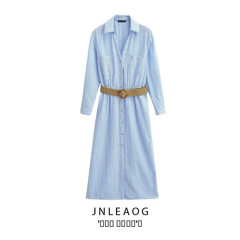 JNLEAOG, новинка весны, женское платье с поясом, длинная юбка из полиэфирного волокна с высокой талией, свободная посадка, повседневная юбка трапециевидной формы
JNLEAOG, новинка весны, женское платье с поясом, длинная юбка из полиэфирного волокна с высокой талией, свободная посадка, повседневная юбка трапециевидной формы