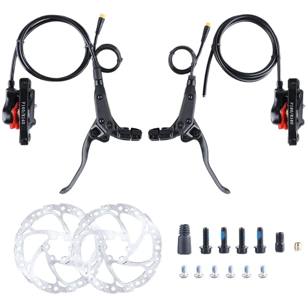 3pin Male Connector 160mm Disc Brake For Electric Cycling Handlebar Mounting Hole For Bafang Mid-Motor 160mm Disc Brake Set
3pin Male Connector 160mm Disc Brake For Electric Cycling Handlebar Mounting Hole For Bafang Mid-Motor 160mm Disc Brake Set