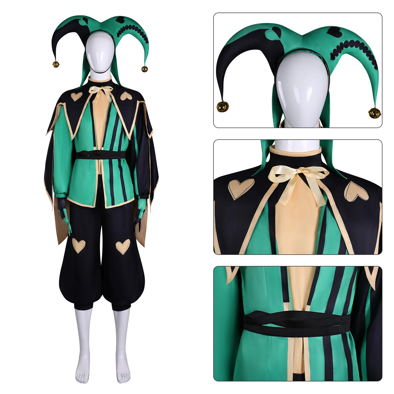The Freak Circus Harlequin Cosplay Game Costume
The Freak Circus Harlequin Cosplay Game Costume