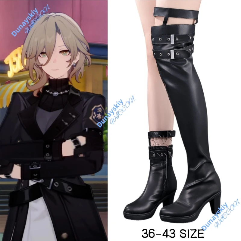 Kusari Cosplay Shoe Accessories Prop Halloween Costume Christmas Costume Role Playing Party Game Honkai Star Rail Size 36-43
Kusari Cosplay Shoe Accessories Prop Halloween Costume Christmas Costume Role Playing Party Game Honkai Star Rail Size 36-43