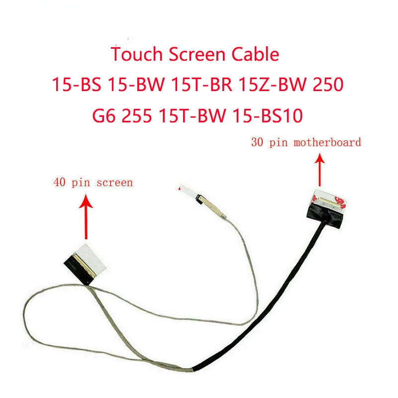 Сменный кабель сенсорного экрана ноутбука для HP 15-BS 15-BW 15T-BR 15Z-BW 250 G6 255 15T-BW 15-BS10 DC02002Y000
Сменный кабель сенсорного экрана ноутбука для HP 15-BS 15-BW 15T-BR 15Z-BW 250 G6 255 15T-BW 15-BS10 DC02002Y000