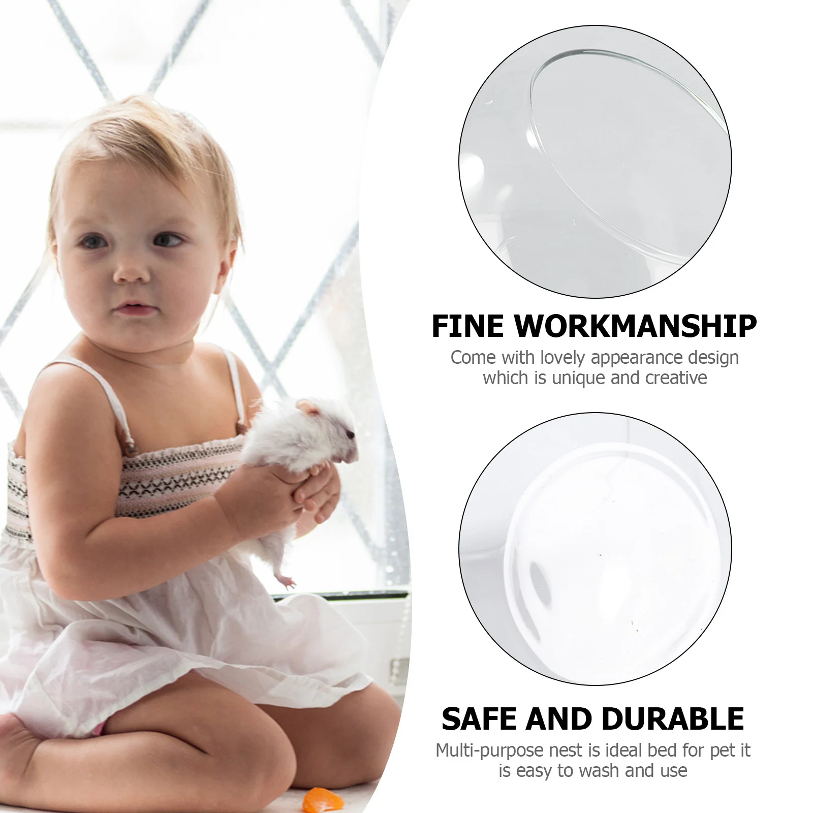 1Pcs Glass Hamster Nest Summer Cooling Small Pet Transparent Hedgehog Chinchilla Sleep Bed Pet Cooling Nest
1Pcs Glass Hamster Nest Summer Cooling Small Pet Transparent Hedgehog Chinchilla Sleep Bed Pet Cooling Nest