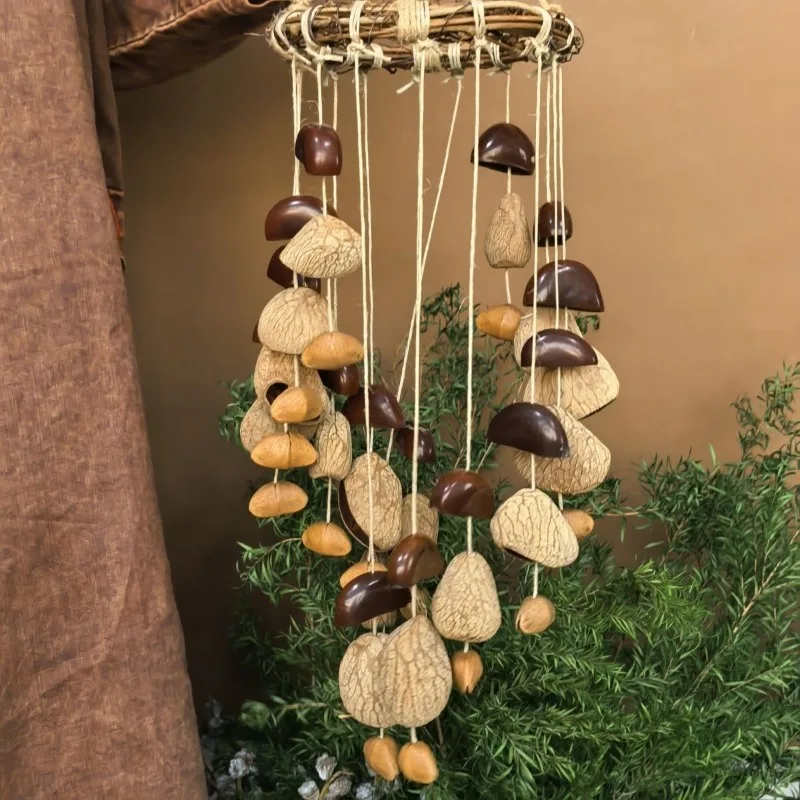Handheld Fruit Shell Bell Meditation Natural Nut Shell Bells Sound Healing Hanging Wind Chime Handmade Yoga Relaxation Hand Bell
Handheld Fruit Shell Bell Meditation Natural Nut Shell Bells Sound Healing Hanging Wind Chime Handmade Yoga Relaxation Hand Bell