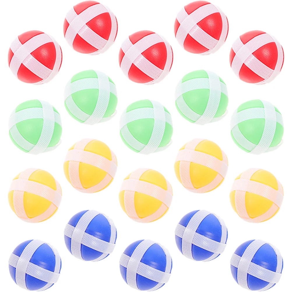 20 Pcs Kids Sticky Balls Hook and Loop Toys Party Favors Catch Game Bye Board Child
20 Pcs Kids Sticky Balls Hook and Loop Toys Party Favors Catch Game Bye Board Child