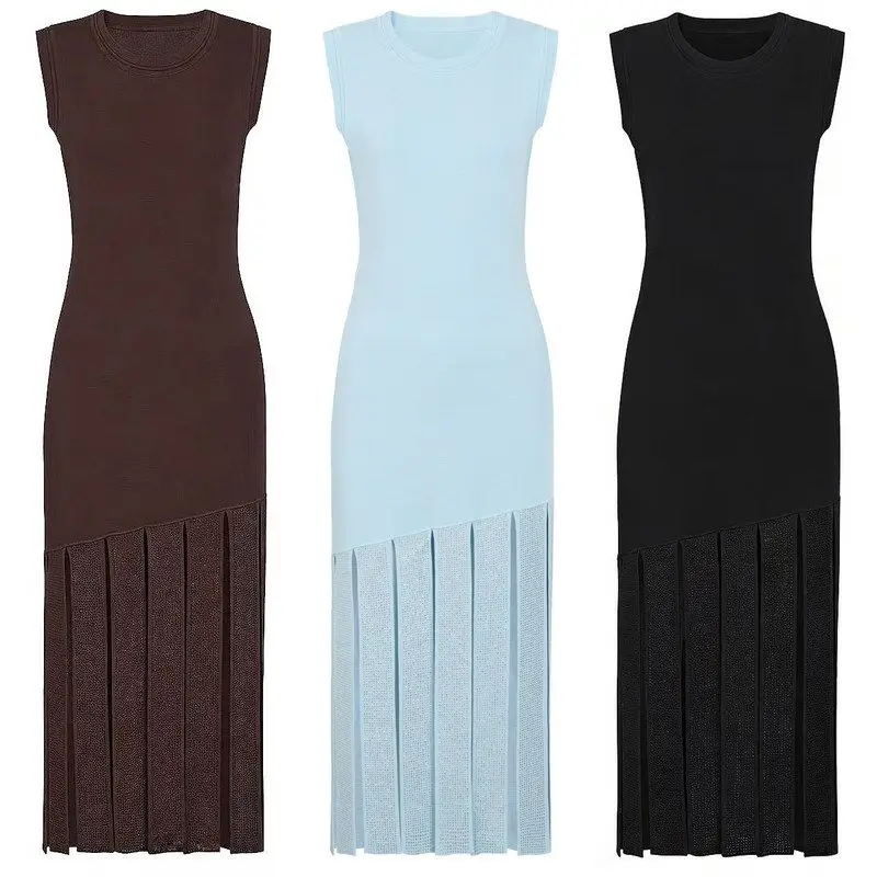 Elegant Long Sleeveless Diamond-Embellished Slimming Summer New Style Dress for Women Business And City Walk Occasions
Elegant Long Sleeveless Diamond-Embellished Slimming Summer New Style Dress for Women Business And City Walk Occasions