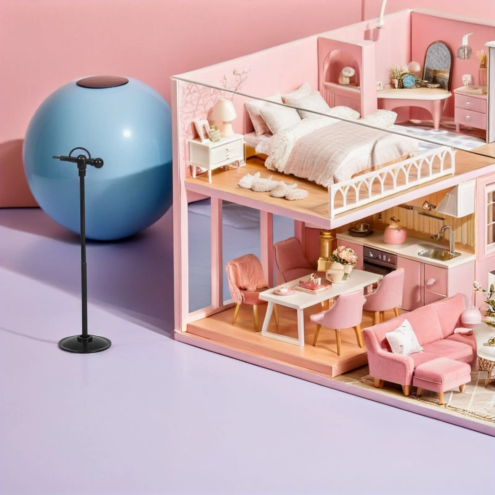 60Pcs Mini Microphone Props Lifelike Simulation Mics for Miniature Landscapes Desktop Decor Kids Role Play Tiny Mic
60Pcs Mini Microphone Props Lifelike Simulation Mics for Miniature Landscapes Desktop Decor Kids Role Play Tiny Mic