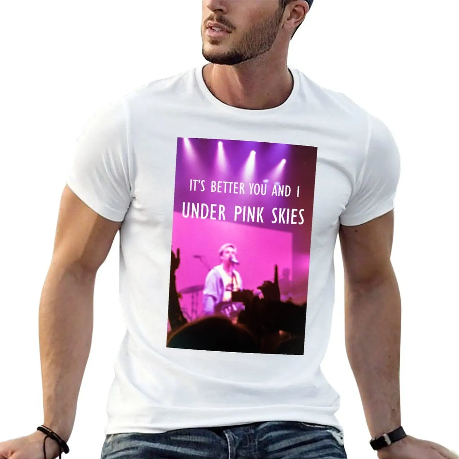 LANY - Pink Skies T-Shirt printed t shirts for man cotton tshirt 100% t shirt man casual T-shirt
LANY - Pink Skies T-Shirt printed t shirts for man cotton tshirt 100% t shirt man casual T-shirt