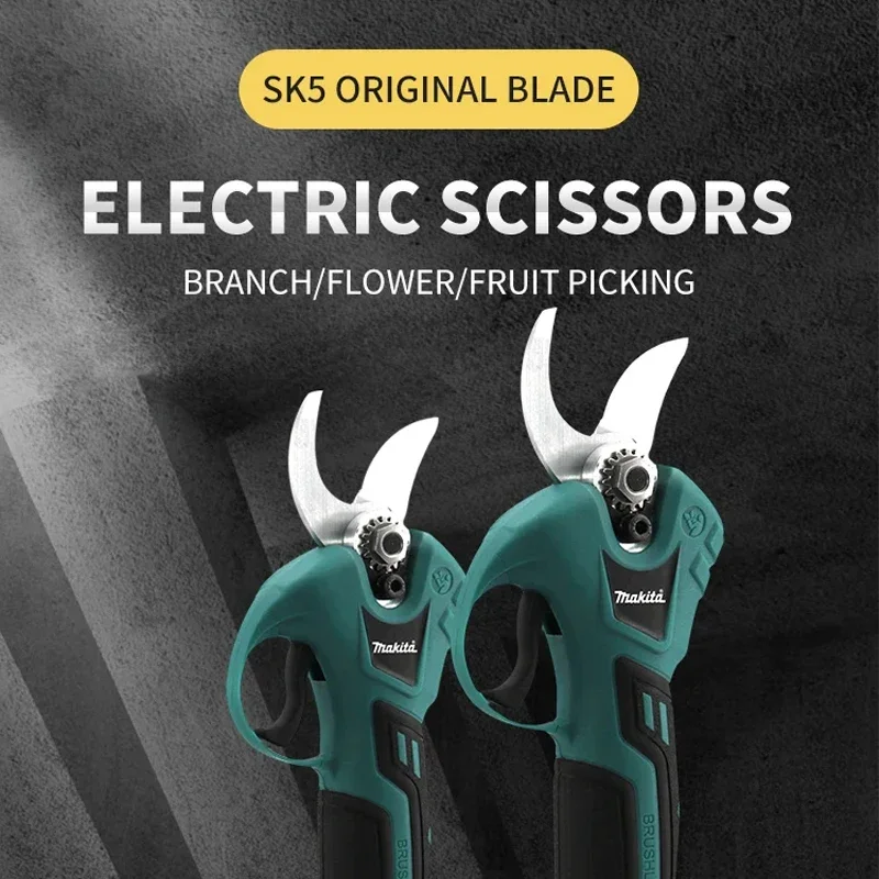 Makita 30mm Brushless Electric Pruning Shears Cordless Rechargeable Fruit Tree Bonsai Pruning Electric Scissors For 18V Battery
Makita 30mm Brushless Electric Pruning Shears Cordless Rechargeable Fruit Tree Bonsai Pruning Electric Scissors For 18V Battery