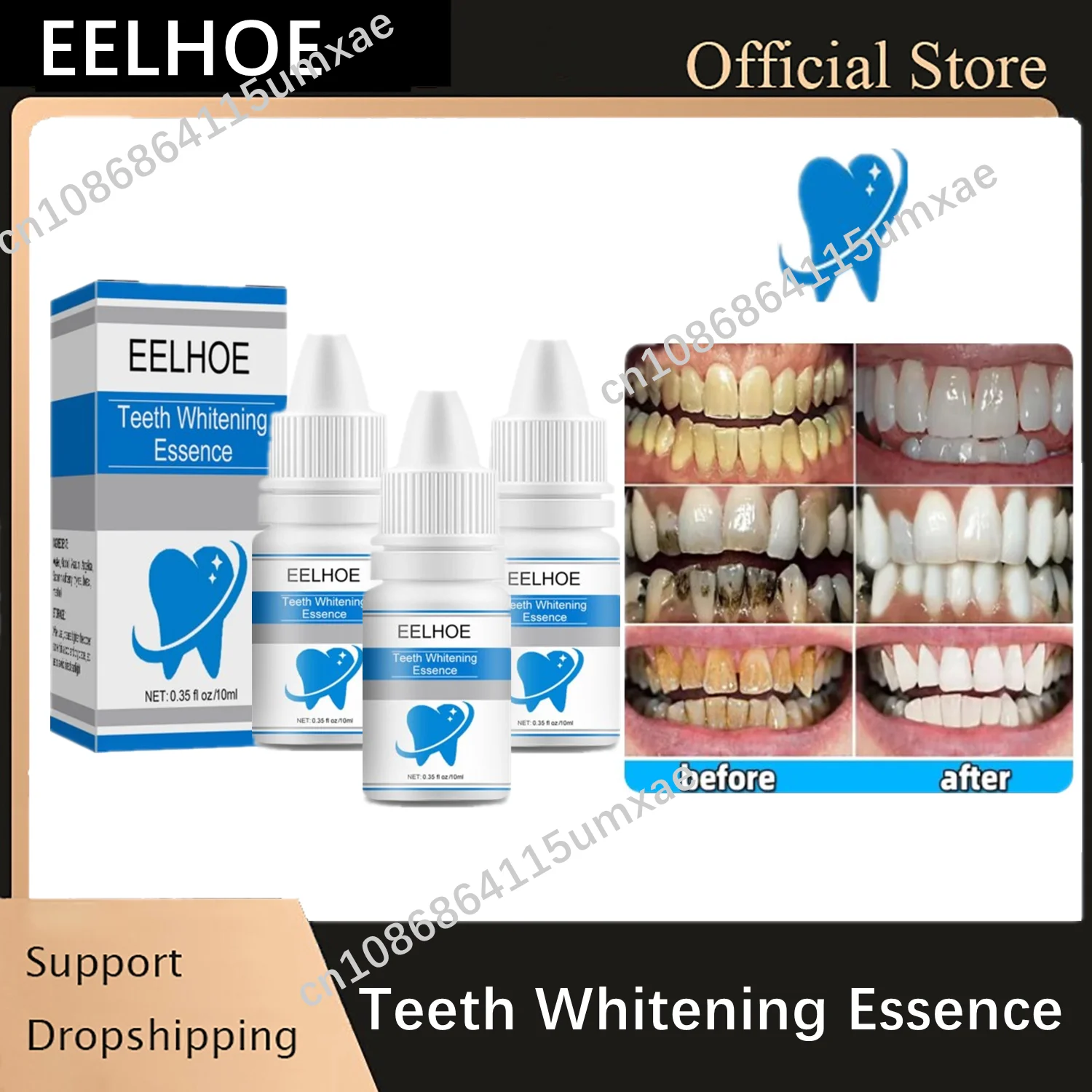 3XEELHOE Teeth Whitening Serum Caries Remove Teeth Plaque Remover Yellow Tooth Stain Cleaner Teeth Cleansing Dental Repair Serum
3XEELHOE Teeth Whitening Serum Caries Remove Teeth Plaque Remover Yellow Tooth Stain Cleaner Teeth Cleansing Dental Repair Serum