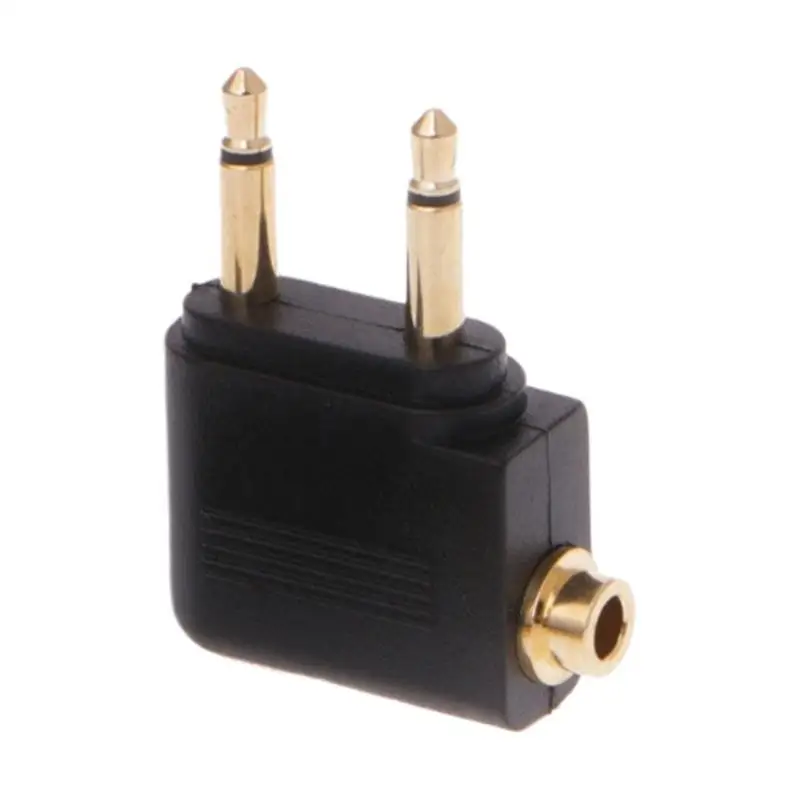 1pcs Dual 3 5mm Male To 3 5mm Female AUX Audio Jack Adapter Airplane Travel Earphone Golden Plated Converter For Airline
1pcs Dual 3 5mm Male To 3 5mm Female AUX Audio Jack Adapter Airplane Travel Earphone Golden Plated Converter For Airline