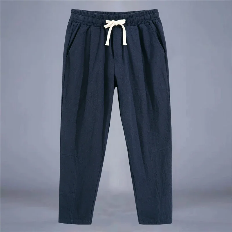 Men's Long Pants, Cotton and Linen, Fashionable, Casual, Solid Color, Breathable, Loose Fit, Oversized, Straight Leg Men's Pants
Men's Long Pants, Cotton and Linen, Fashionable, Casual, Solid Color, Breathable, Loose Fit, Oversized, Straight Leg Men's Pants