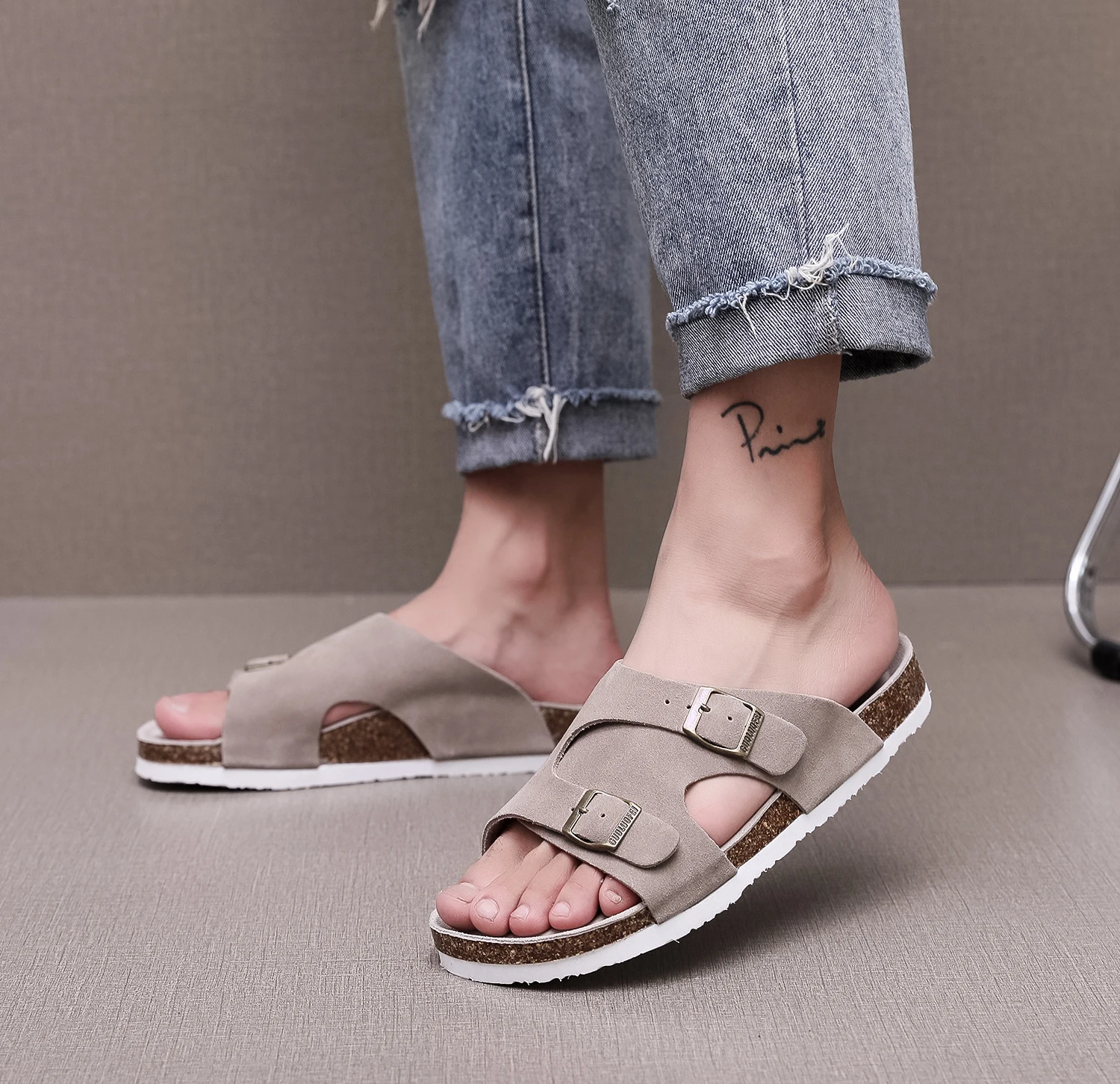 Мужские пробковые тапочки в арабском стиле — дышащий открытый носок, подошва из ЭВА, регулируемая пряжка — всесезонная мода
Мужские пробковые тапочки в арабском стиле — дышащий открытый носок, подошва из ЭВА, регулируемая пряжка — всесезонная мода