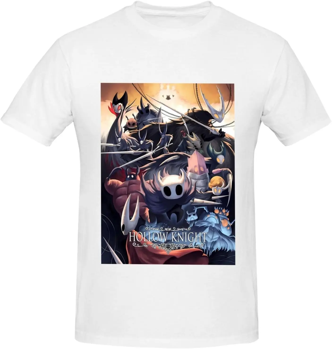 Футболка Hollow Knight мужская с коротким рукавом, модные мягкие дышащие топы на заказ, Повседневная рубашка
Футболка Hollow Knight мужская с коротким рукавом, модные мягкие дышащие топы на заказ, Повседневная рубашка