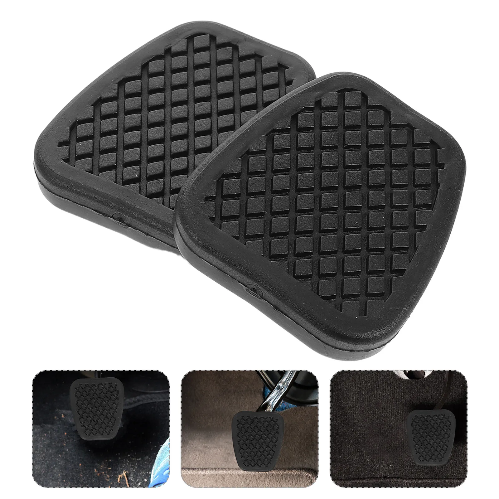 2Pcs Car Foot Pedal Brake Clutch Rubber Pads Cover Non-Slip Wear Resistant Replacement Car Pedal Covers Foot Mat Auto
2Pcs Car Foot Pedal Brake Clutch Rubber Pads Cover Non-Slip Wear Resistant Replacement Car Pedal Covers Foot Mat Auto