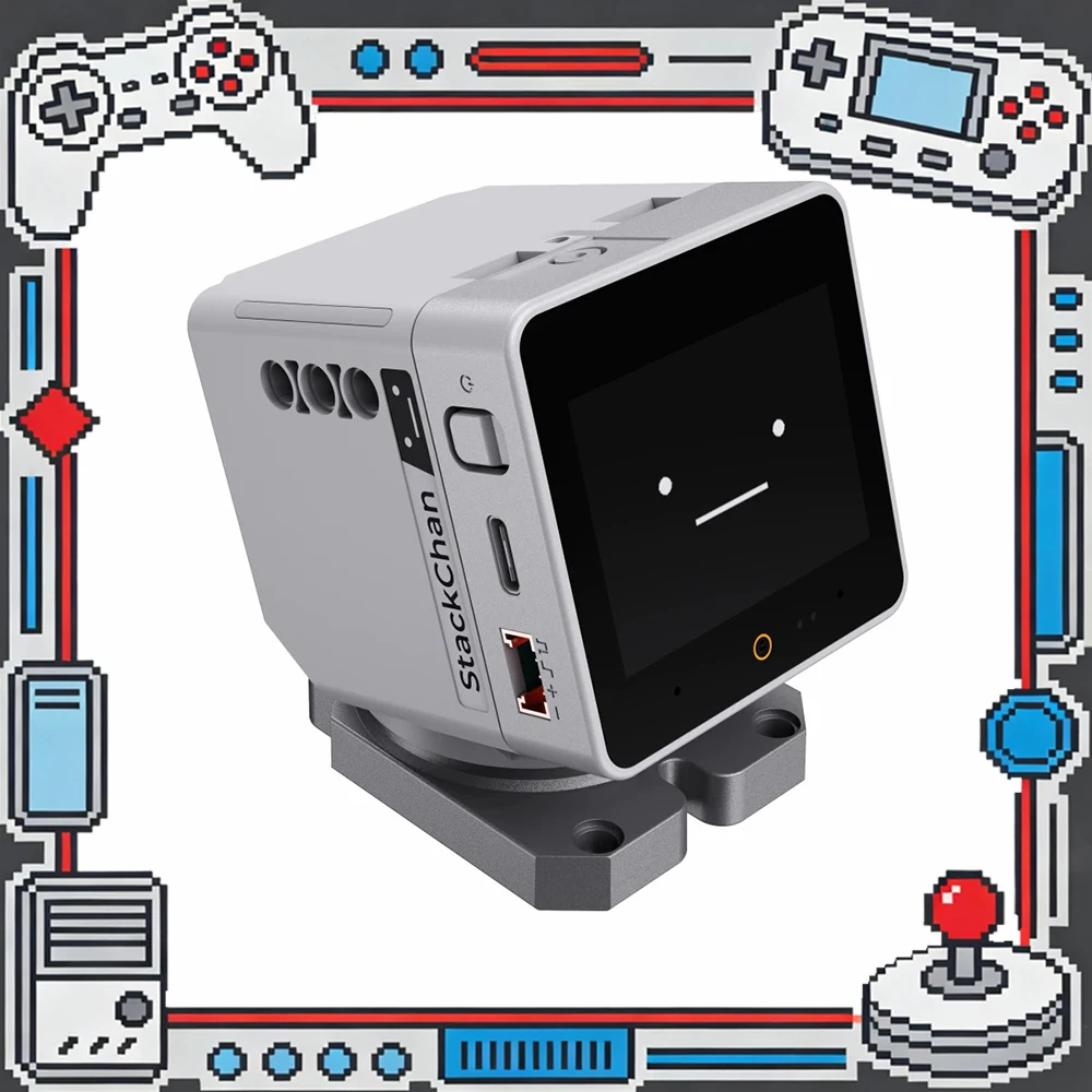 M5Stack StackChan Smart Robot human-computer interaction Robot Nine-axis attitude sensor ESP32-S3 240MHz dual-core processor
M5Stack StackChan Smart Robot human-computer interaction Robot Nine-axis attitude sensor ESP32-S3 240MHz dual-core processor