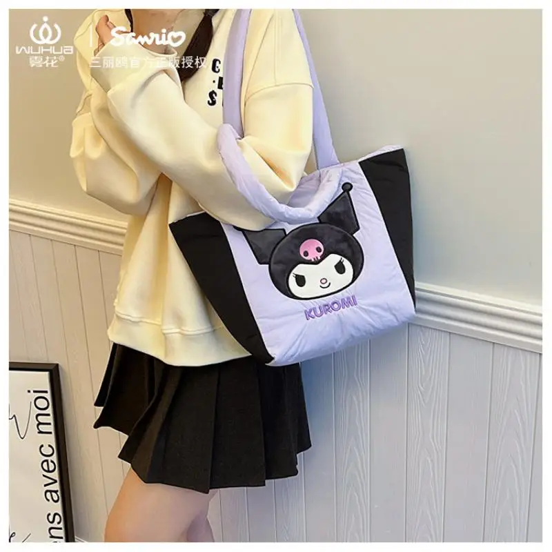 New Sanrios Kuromi Crossbody Bag My Melody Tote Bag Large Capacity Shopping Bags Girl's Heart Shoulder Bag Kawaii Cartoon
New Sanrios Kuromi Crossbody Bag My Melody Tote Bag Large Capacity Shopping Bags Girl's Heart Shoulder Bag Kawaii Cartoon