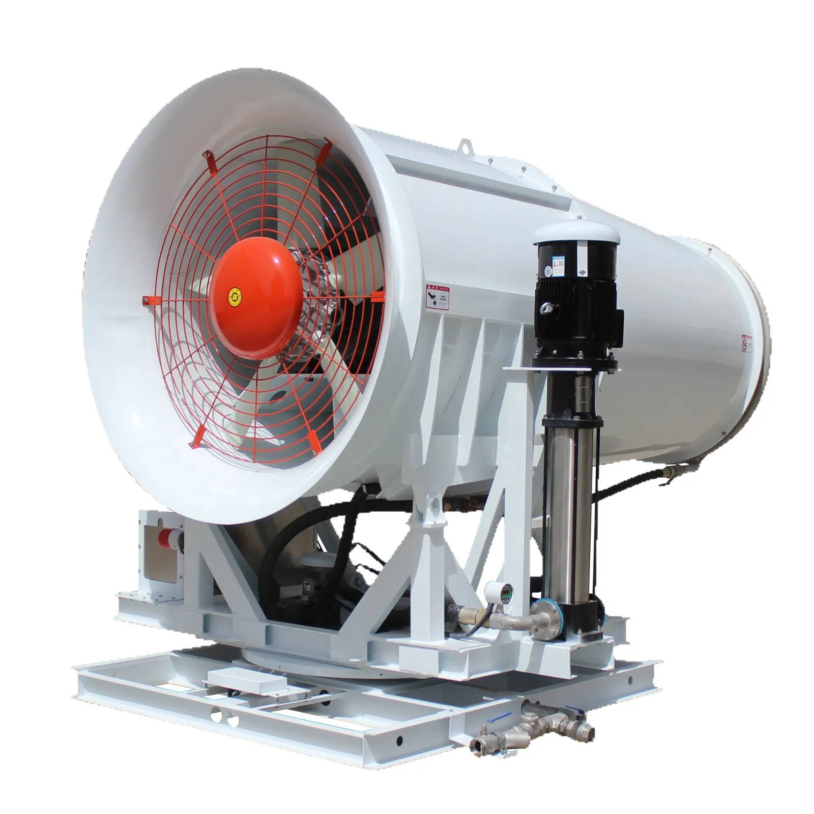 Road Sweeper Companion Fog Cannon - Dust Suppression Sprayer Attachment for Street Cleaning Vehicles in City Maintenance
Road Sweeper Companion Fog Cannon - Dust Suppression Sprayer Attachment for Street Cleaning Vehicles in City Maintenance