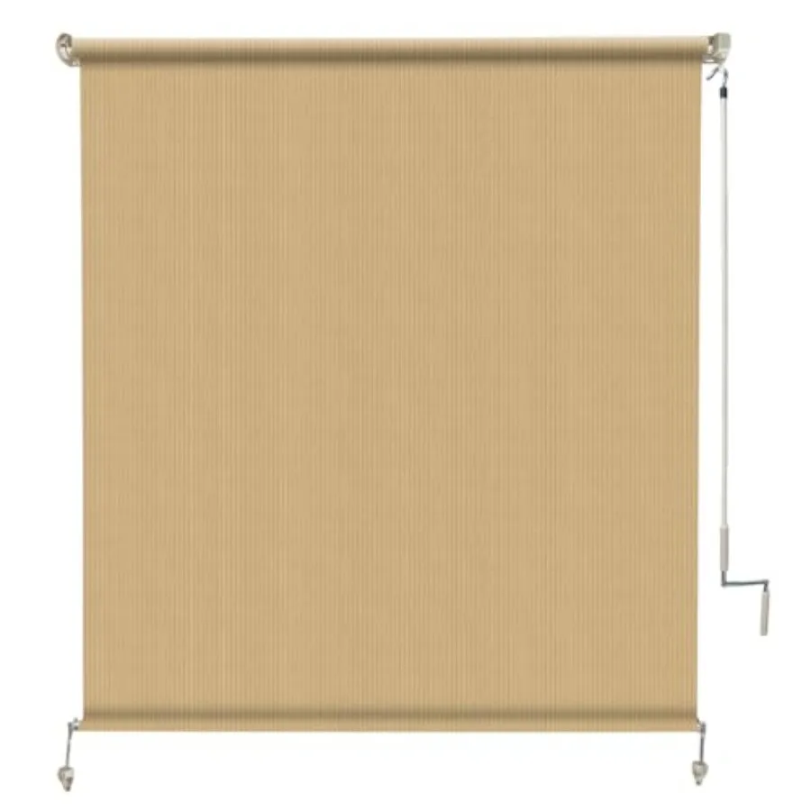 Outdoor Roller Shade 5' W X 8'(H), Exterior Cordless Patio Shades Roll Up Outdoor Blinds with 90% UV Protection, Two-Section Po
Outdoor Roller Shade 5' W X 8'(H), Exterior Cordless Patio Shades Roll Up Outdoor Blinds with 90% UV Protection, Two-Section Po