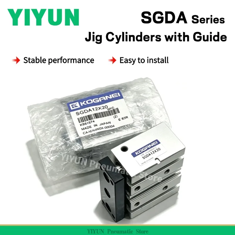 Пневматический цилиндр YIYUN серии SGDA, 1 шт. (модели SGDA40X10, SGDA40X20, SGDA40X30, SGDA40X40, SGDA40X50, SGDA40X75, SGDA40X100)
Пневматический цилиндр YIYUN серии SGDA, 1 шт. (модели SGDA40X10, SGDA40X20, SGDA40X30, SGDA40X40, SGDA40X50, SGDA40X75, SGDA40X100)