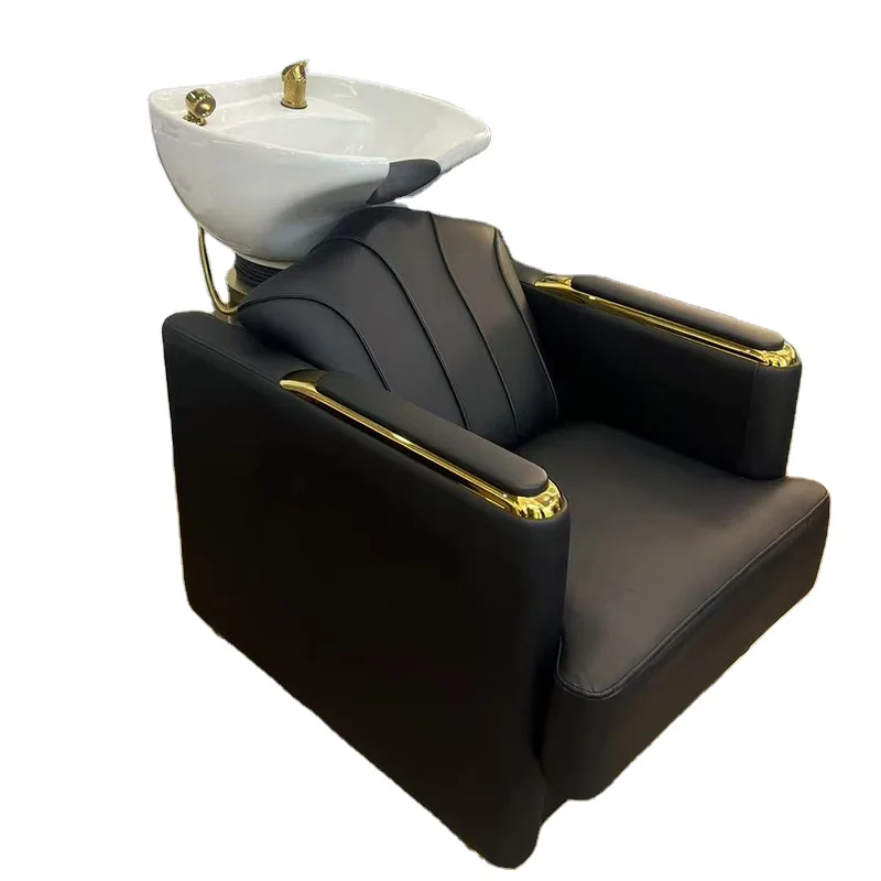 Salon Furniture Black Leather Washing Chair Bed Luxury Modern Reclining Therapy Head Spa Shampoo Chair
Salon Furniture Black Leather Washing Chair Bed Luxury Modern Reclining Therapy Head Spa Shampoo Chair