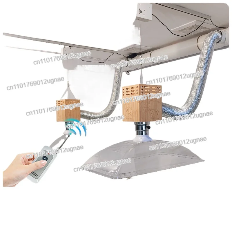 Moxibustion Smoke Exhaust System Remote Control Electric Lift Smoke Exhaust Equipment
Moxibustion Smoke Exhaust System Remote Control Electric Lift Smoke Exhaust Equipment