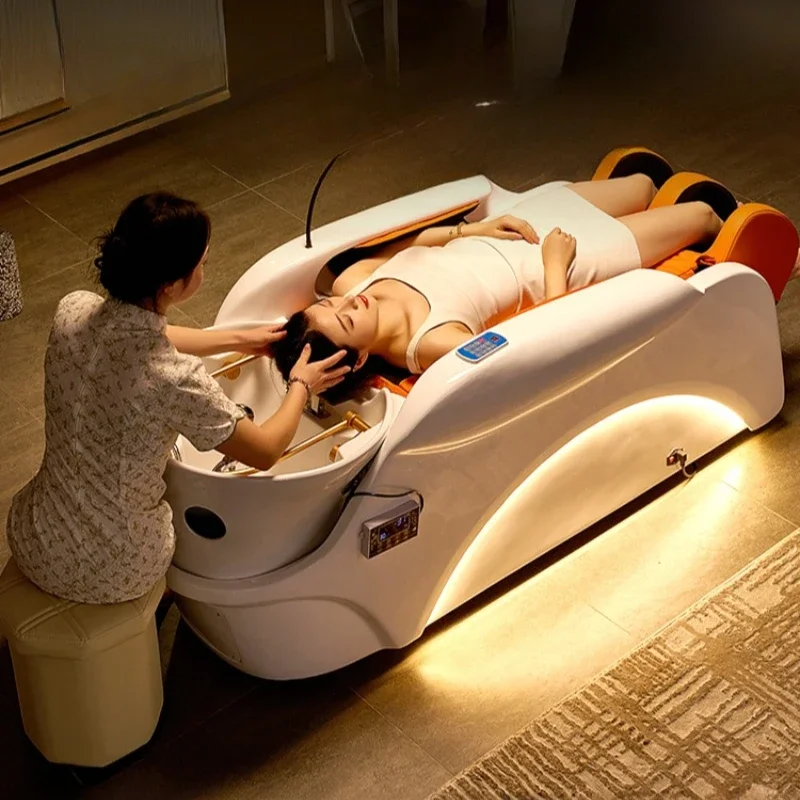 Automatic Intelligent Shampoo Chairs Barber Shop Hair Wash Head Spa Shampoo Chairs Luxury Massage Lavacabezas Furniture
Automatic Intelligent Shampoo Chairs Barber Shop Hair Wash Head Spa Shampoo Chairs Luxury Massage Lavacabezas Furniture